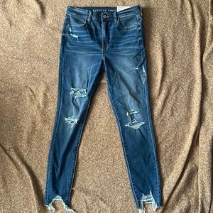 NWT Size 10 super high rise American eagle jeans
